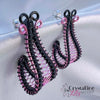 Lace Up Earrings