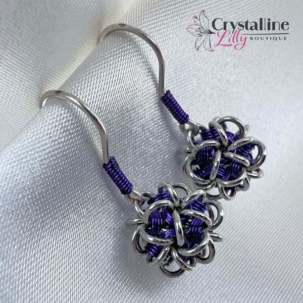 Ball and Hook Drop Earrings