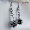 Ball and Chain Dangle Earrings