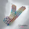 Rainbow Chainmail Bracelet