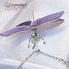 Shimmery Dragonfly Pendant