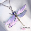 Shimmery Dragonfly Pendant